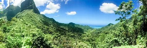 Hiking in Moorea, French Polynesia