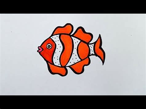 fish drawing easy for kids - Xavier Goldstein