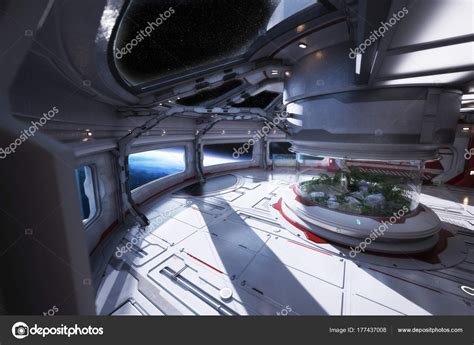 Photos: futuristic space station interior | Futuristic Space Station ...