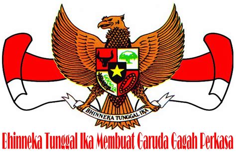 Gambar Bhineka Tunggal Ika Garuda – pulp