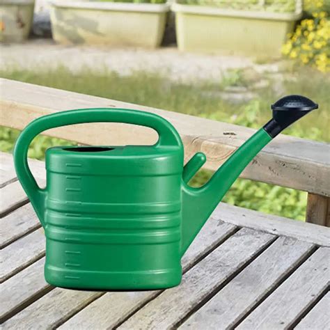 5L Plastic Watering Can Garden Essential Watering Can Indoor Outdoor ...