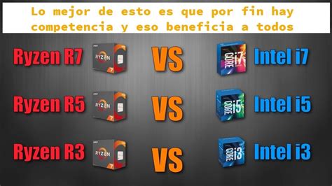 Venta > es mejor amd ryzen o intel > en stock