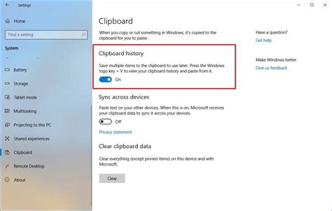 How to use the new clipboard on Windows 10 October 2018 Update ...