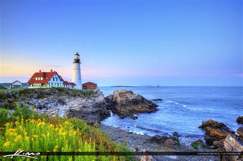 Cape Elizabeth Lighthouse Portland Head Light | HDR Photography by ...