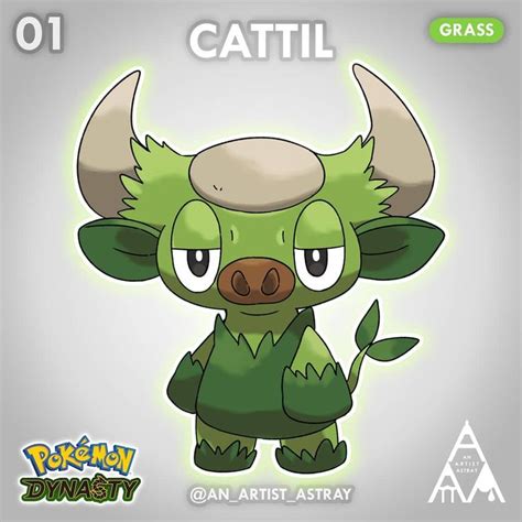 Pokémon Fanart/Fakémon Artist on Instagram: “Introducing the Grass type ...