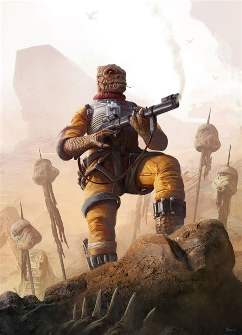 Bossk by Pablo Olivera : r/StarWars