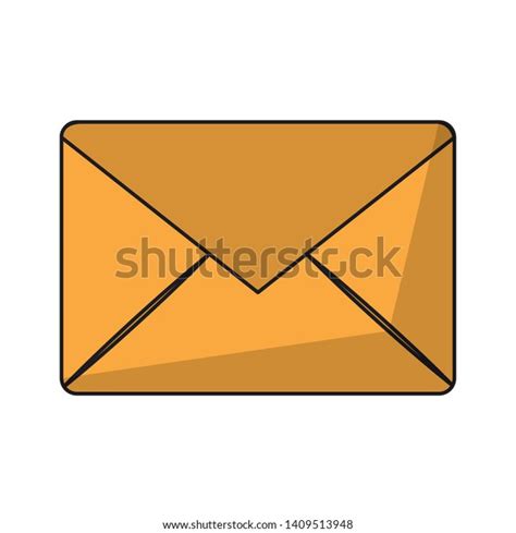 Envelope Icon Cartoon Isolated Vector Illustration Stock Vector ...