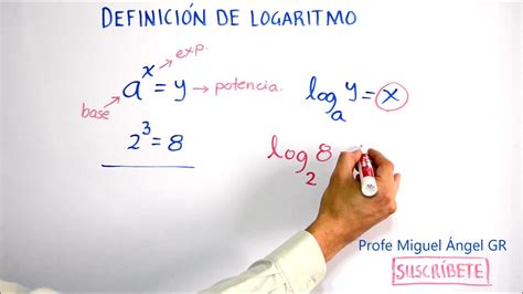 A.44 ¿Qué es un logaritmo? Explicación sencilla y clara. - YouTube