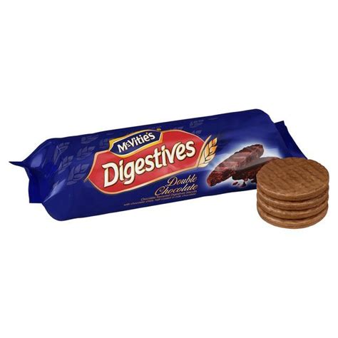 McVitie's Double Chocolate Digestives 267g from Ocado | Biscuits ...