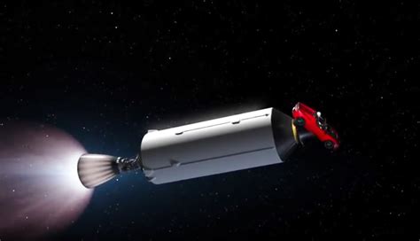 SpaceX sends Falcon Heavy rocket to Mars carrying Tesla Roadster ...