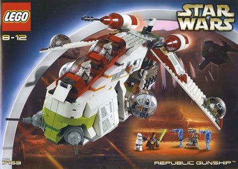 7163: Republic Gunship | Lego Star Wars & Beyond