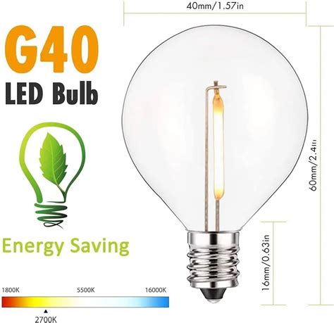 G40 Light Bulb Base | Shelly Lighting