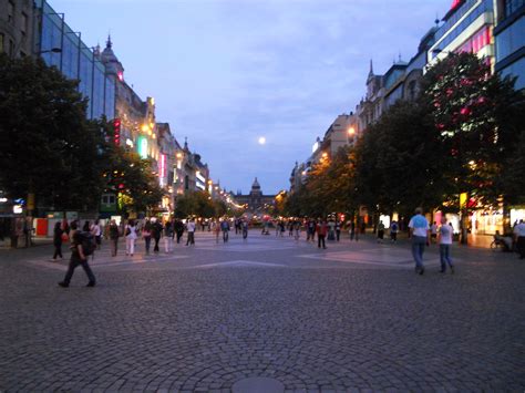 Wenceslas Square at Night | Newsy Preservation Paris | Flickr