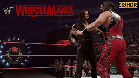 WWE 2K22 UNDERTAKER VS KANE WRESTLEMANIA 14 - YouTube