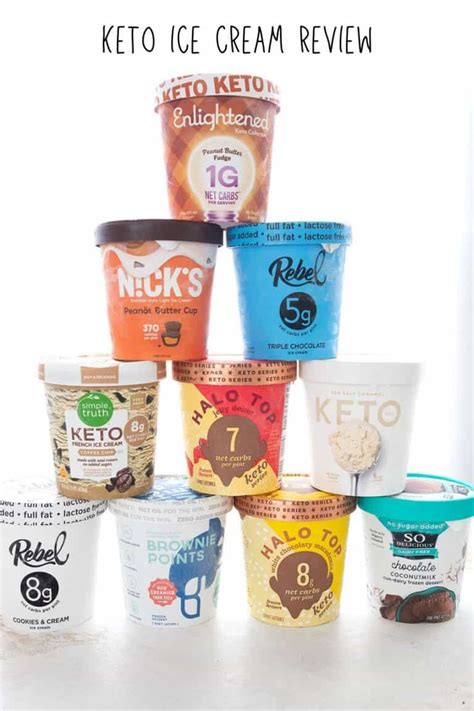 The Best Keto Ice Cream Brands - All Day I Dream About Food