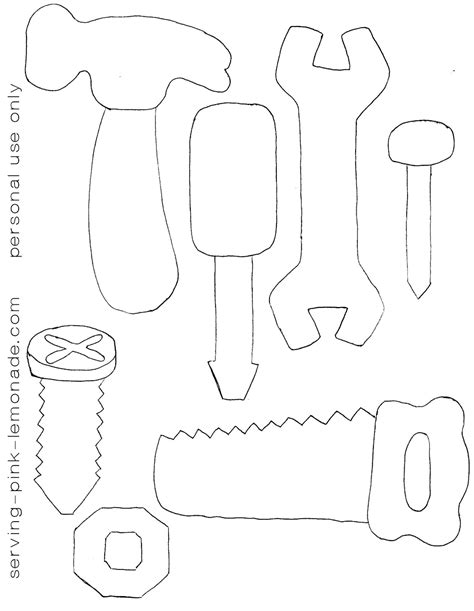 Printable Tools Template