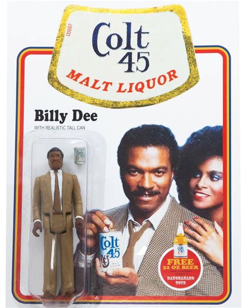 Billy Dee Williams....in action figure form (courtesy of Colt 45 Malt ...