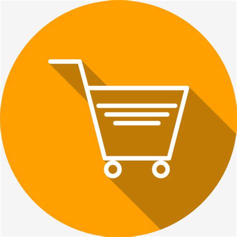 Shopping Cart Circle Icon Png