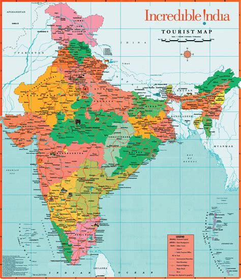 South India Map With Tourist Places - Best Tourist Places in the World