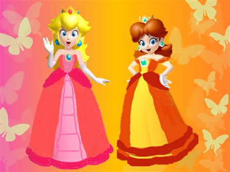 Princess Peach and Daisy Wallpaper by 9029561 | Super mario princess ...