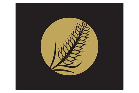 Wheat Logo Vector Design Graphic by Redgraphic · Creative Fabrica