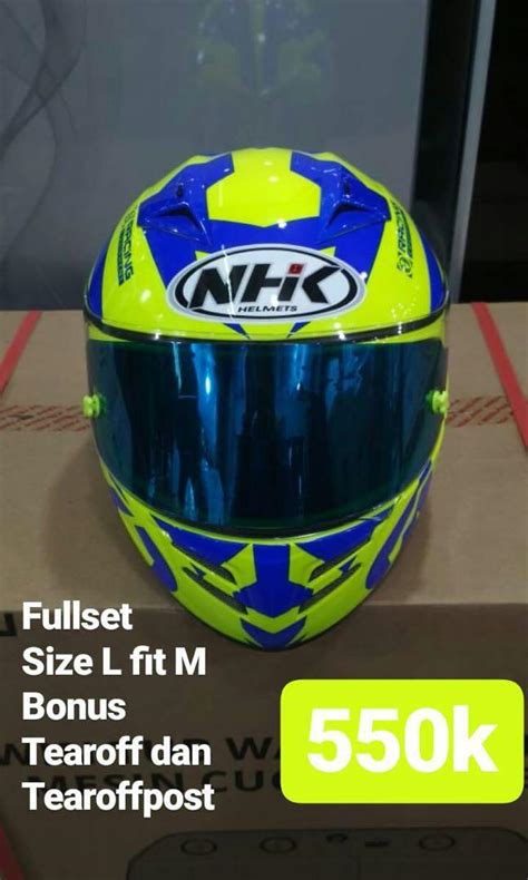 Helm NHK Full Face, Motor di Carousell