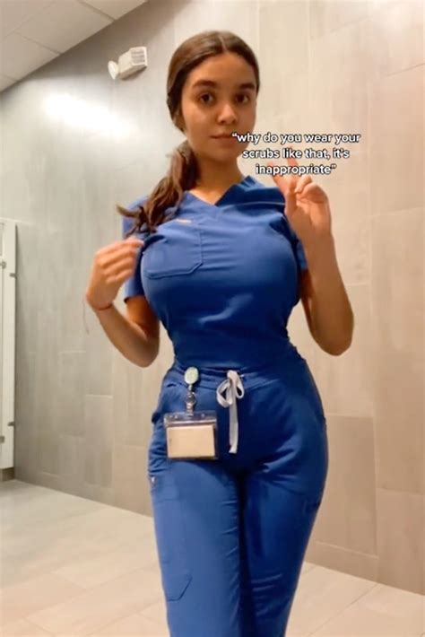 Nurse hits back at critics of her scandalous scrubs | O-T Lounge