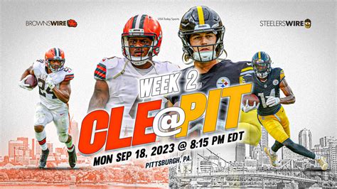 Browns vs. Steelers: How to watch, listen, and stream Week 2 MNF clash