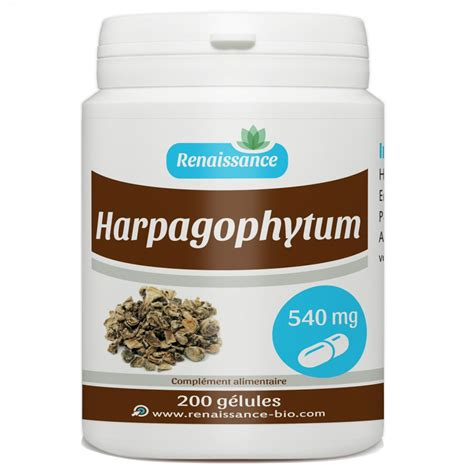 HARPAGOPHYTUM 200 gélules dosées à 540 mg - Nature et Plantes / MarketPlace