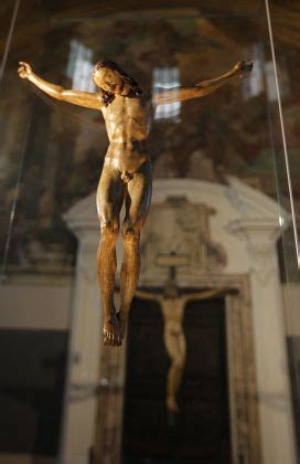 Crucifix Santo Spirito Christ Michelangelo Buonarroti Editorial Stock ...