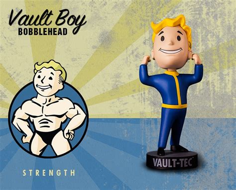 Fallout® 4: Vault Boy 111 Bobbleheads - Series One: Strength | Gaming Heads