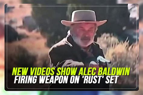 New videos show Alec Baldwin firing weapon on 'Rust' set | ABS-CBN News