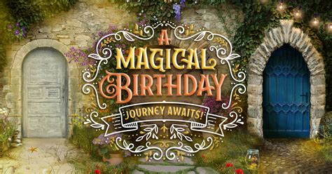 "Magical Birthday Journey (Interactive)" | Birthday eCard | Blue ...