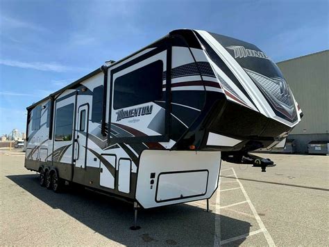 2017 GRAND DESIGN MOMENTUM 376TH FIFTH WHEEL TOY HAULER TRAILER RV “5 ...