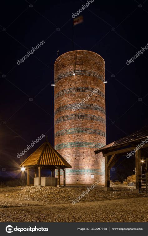 Golden Tower Night Stock Photo by ©ERIVOLTA 330697688