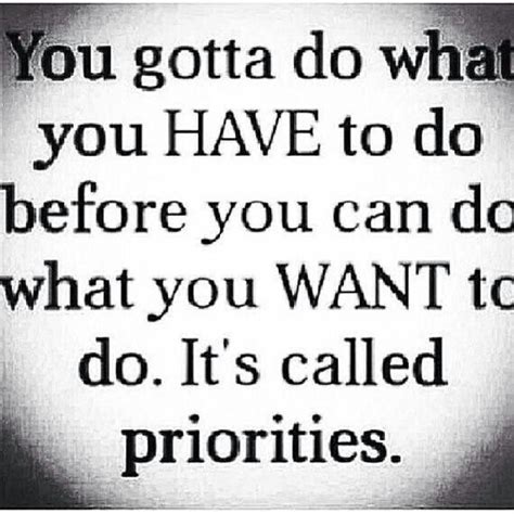 Priorities Quotes. QuotesGram