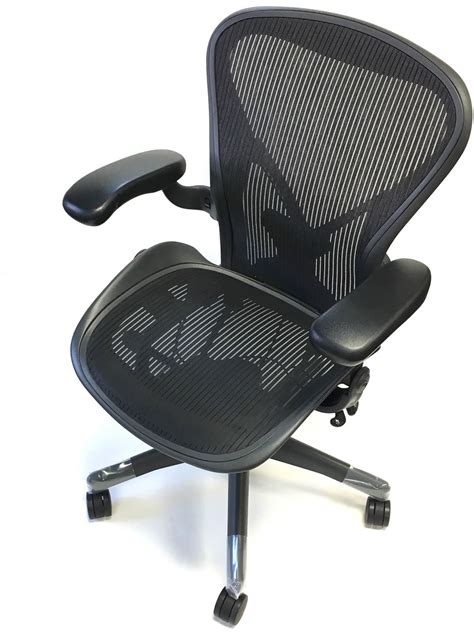 Buy Herman Miller Aeron Chair Size B Fully Loaded Posture Fit Online at ...