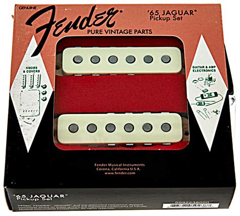 Fender Pure Vintage '65 Jaguar Pickups 2-Set Electric guitar pickup