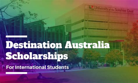 Destination Australia Scholarships for International Students at ...