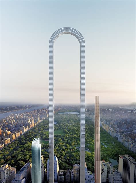 "The Big Bend" Imagines the World's Longest Skyscraper for Billionaires ...