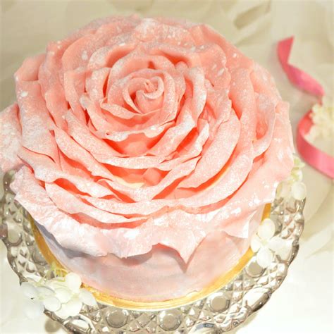 Strawberry Chocolate Rose Petal Cake – Chérie Kelly