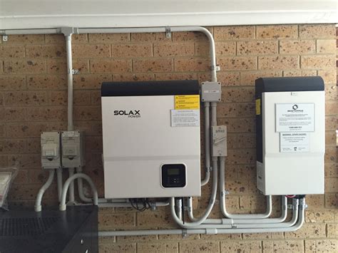 This is an example of a solar + battery inverter setup. This is what ...