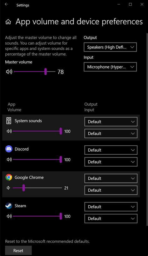 windows 10 - How to prevent individual App Volume settings from going ...