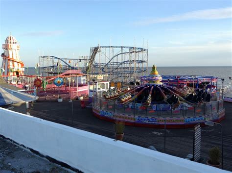 The Rides On The Pier at Clacton-On-Sea-Essex England | Essex england ...