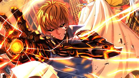 One Punch Man Genos Wallpaper Phone - technology