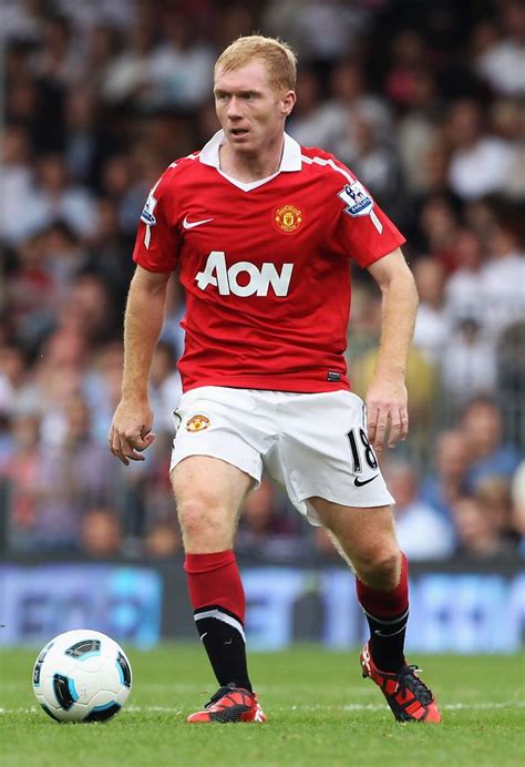 Paul Scholes Photos Photos: Fulham v Manchester United - Premier League ...