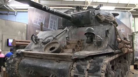 Fury The Tank Used In The Brad Pitt Movie. - YouTube