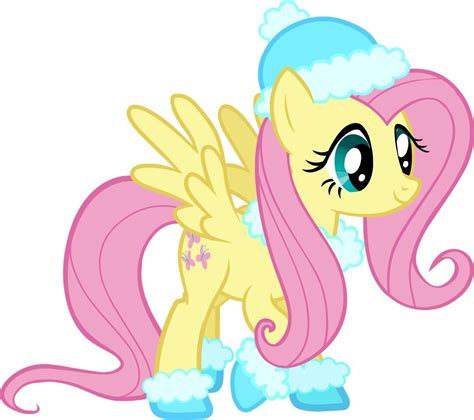 Fluttershy is ready for the winter.~ | Fluttershy, Fondos de unicornios ...