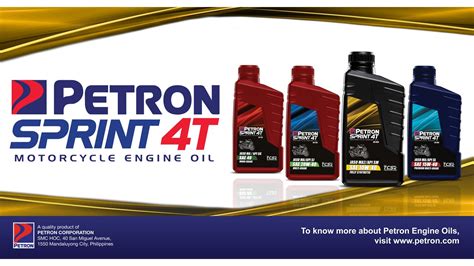 Petron Sprint 4T SR 450 (Enduro) Premium Multigrade Motorcycle Oil ...