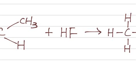 Formation of Carbocation